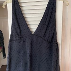 Marc by Marc Jacobs sleeveless top 10 Navy dot, perfect condition.